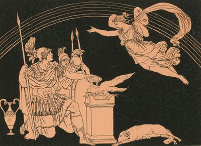 Iris apparaissant à Turnus - Bartolomeo Pinelli
