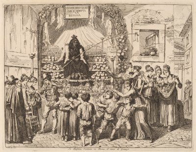 La Befana - Bartolomeo Pinelli