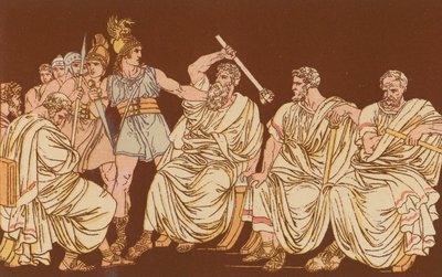 Les Gaulois et les Sénateurs - Bartolomeo Pinelli