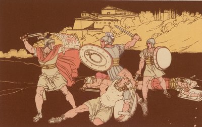 Les Horaces et les Curiaces - Bartolomeo Pinelli