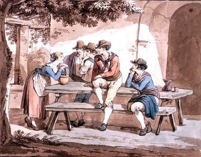 Sous la Pergola - Bartolomeo Pinelli