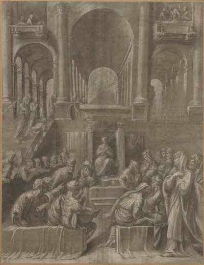 Le Christ parmi les docteurs - Bartolomeo Ramenghi