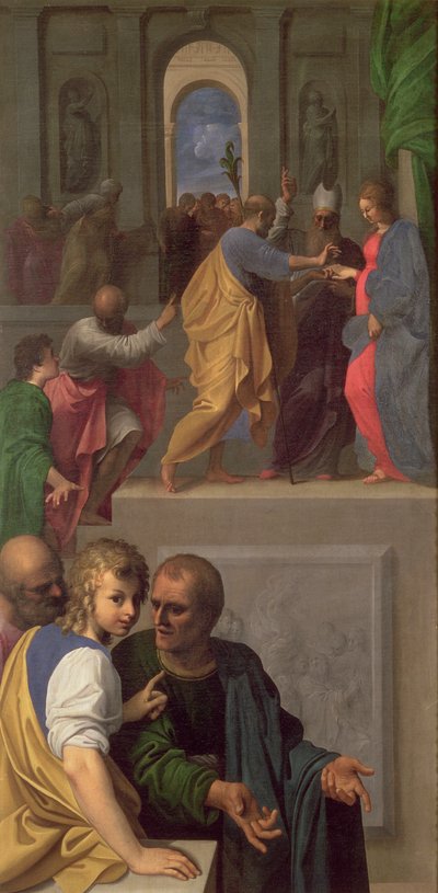Le Mariage de la Vierge - Bartolomeo Schedoni