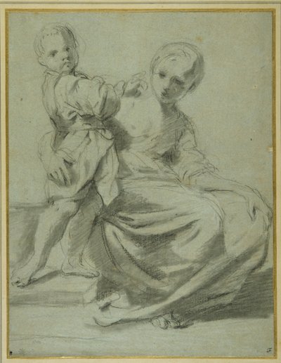 Mère et enfant - Bartolomeo Schedoni
