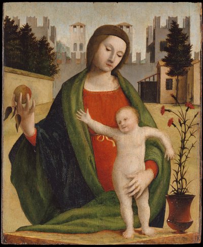 Madone et enfant, avant 1508 - Bartolomeo Suardi Bramantino