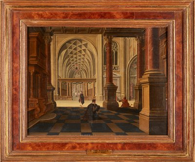 Figures dans un intérieur d