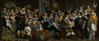 Banquet de la Guilde des arbalétriers en célébration du Traité de Münster, 1648 - Bartolomeus van der Helst