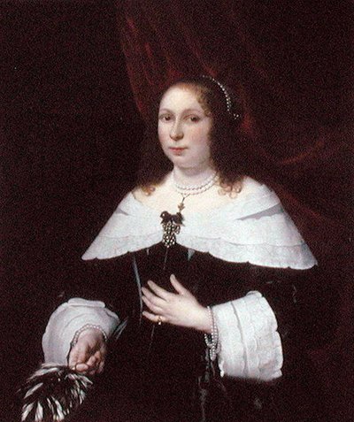 Dame en noir, c.1640 - Bartolomeus van der Helst