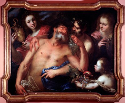 Silenus ivre - Bartolommeo Biscaino