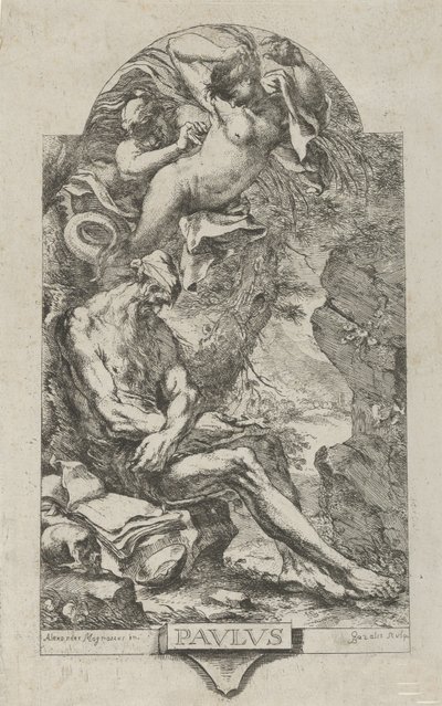 Saint Paul de Thèbes tenté par un démon, d