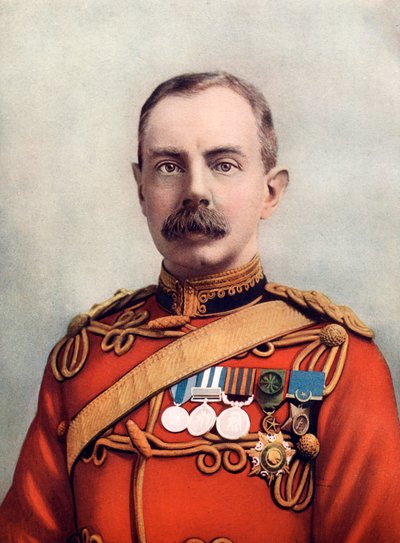 Lieutenant-colonel breveté HCO Plumer, commandant à Tuli, Rhodésie, 1902 - Bassano Studio
