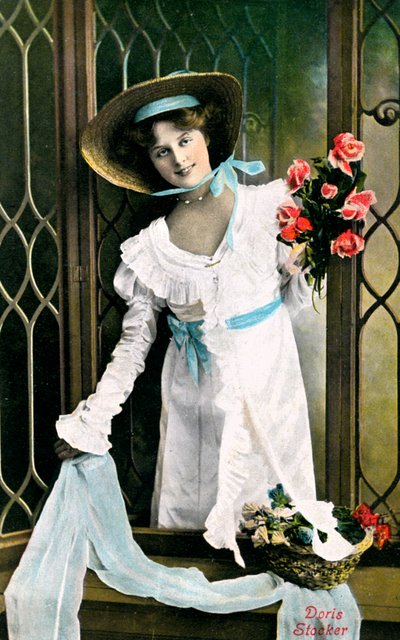 Doris Stocker, actrice, début du 20e siècle - Bassano Studio