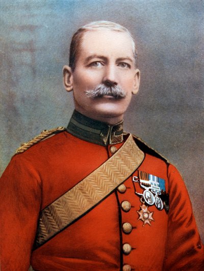 Major-général JBB Dickson, commandant de la 4e brigade de cavalerie, Force de campagne d
