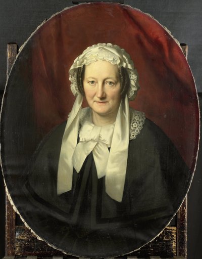 Portrait de Johanna Maria Parvé, épouse de Hendrik André Cornelis Tierens - Bastiaan de Poorter