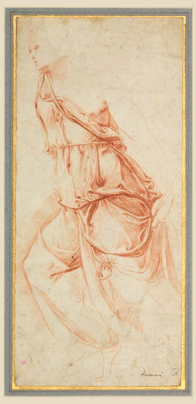 Étude de draperie pour l