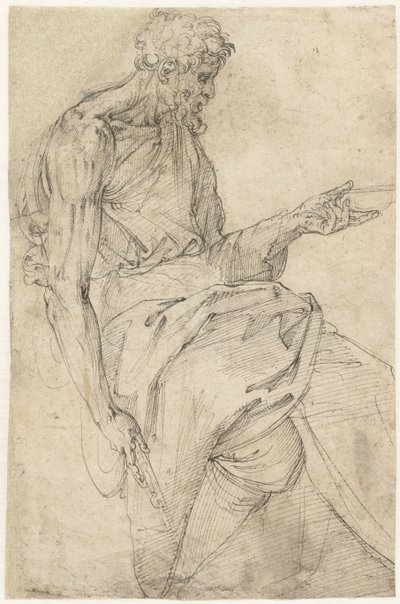Jean-Baptiste assis - Battista Franco