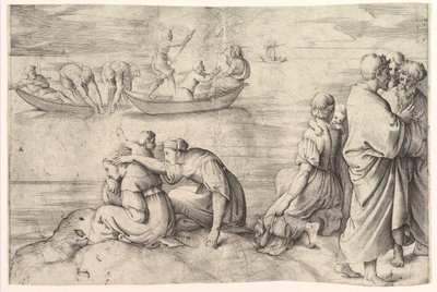 La Pêche miraculeuse - Battista Franco Veneziano