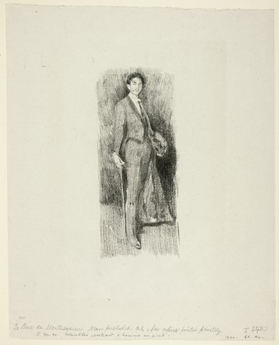 Comte Robert de Montesquiou - Beatrix Godwin Whistler