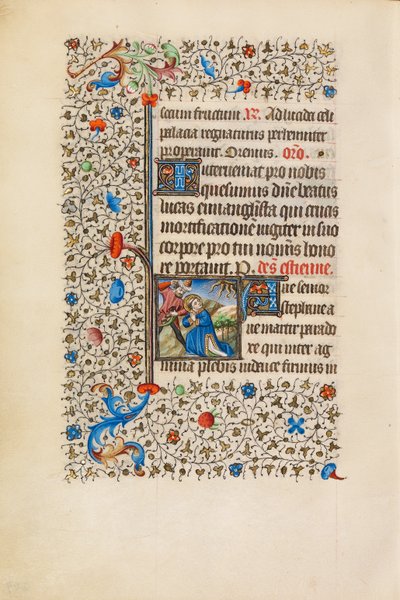 La lapidation de saint Étienne - Bedford Master