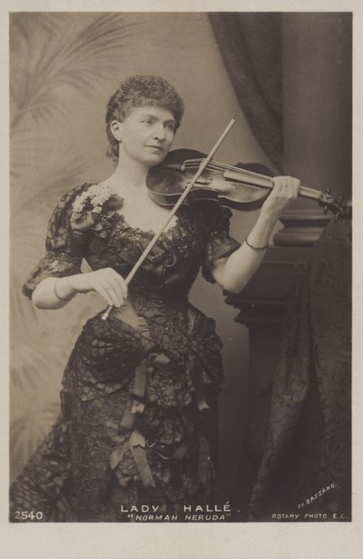 Wilma Neruda, Lady Halle, violoniste morave - Belgian Photographer