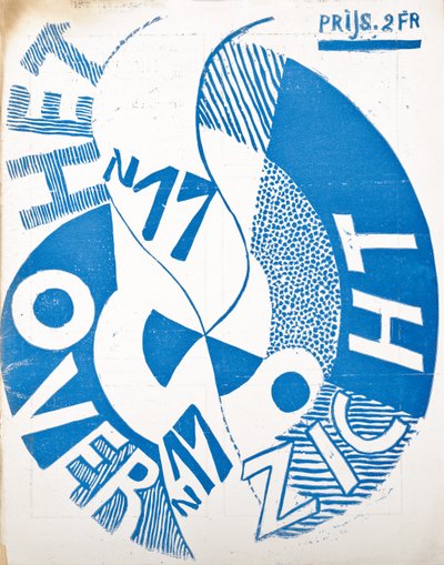 Couverture pour le magazine "Het Overzicht", c. 1922-1925 - Belgian School