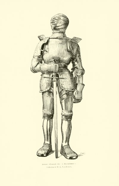 Armure Maximilienne allemande - Belgian School