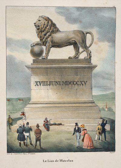 Le Lion de Waterloo - Belgian School