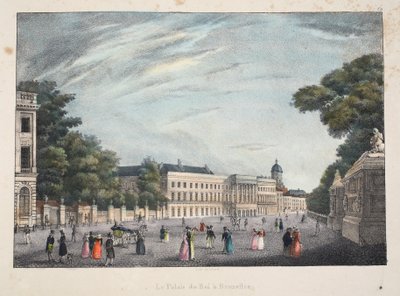 Le Palais du Roi à Bruxelles - Belgian School