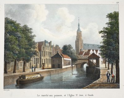 Le marché aux poissons, et l