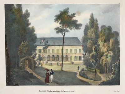 Société Philharmonique à Anvers 1826 - Belgian School