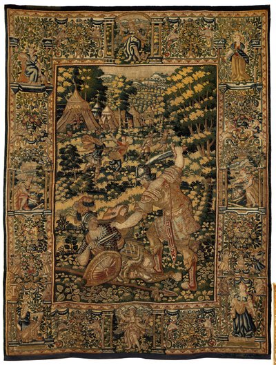 Histoire de Cyrus II le Grand, c.1590 (tapisserie) - Belgian School
