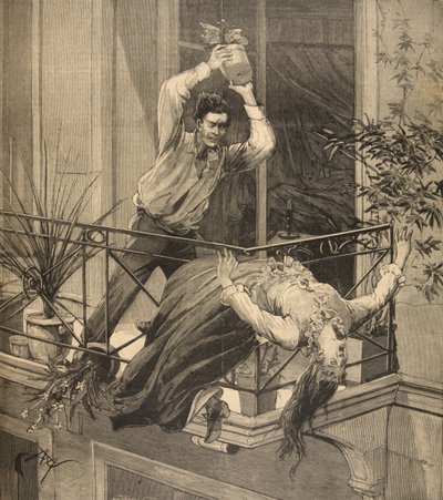 Une mère tuée par son fils, de 