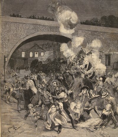 La collision de train de Saint-Mandé, de 