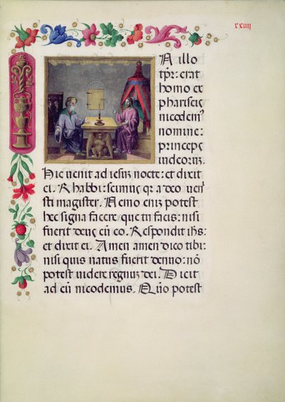 W.107 fol.24r Christ et Nicodème de l