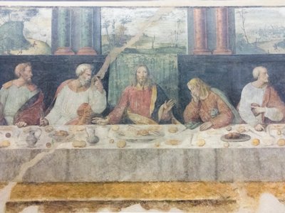 La Cène, détail - Benedetto Coda