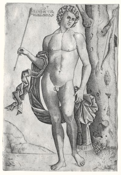 Homme avec une flèche, vers 1515 - Benedetto Montagna