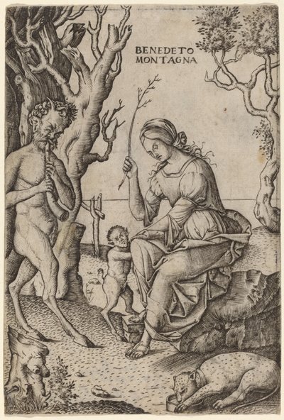 Famille de satyres - Benedetto Montagna