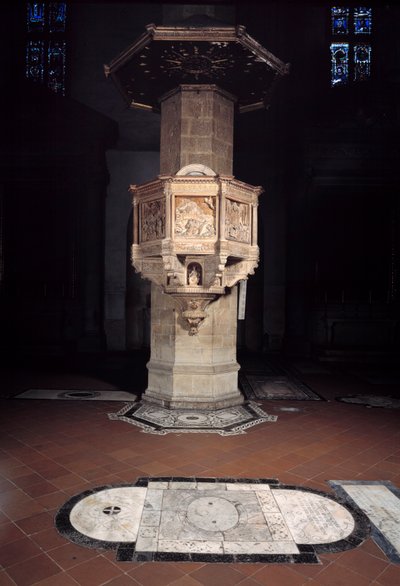 Chaire en marbre - Benedetto da Maiano