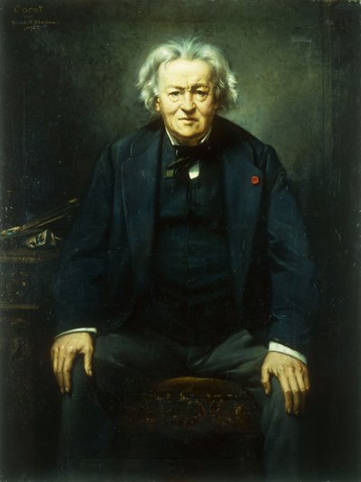 Portrait de Jean Baptiste Camille Corot - Benedict Masson