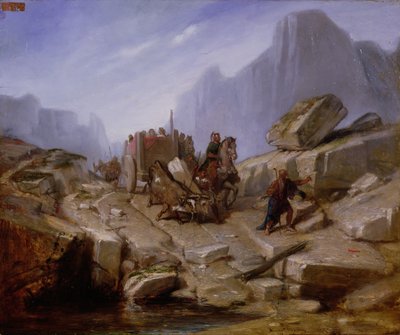 La prise de Thélésie par Hannibal et son armée - Benedict Masson