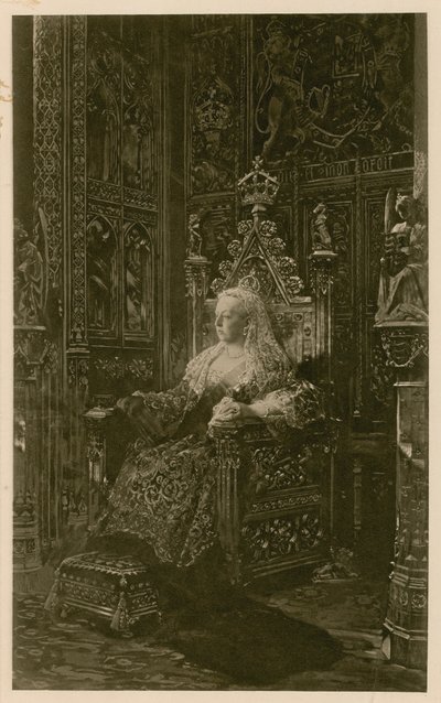 Portrait de la reine Victoria - Benjamin  Constant