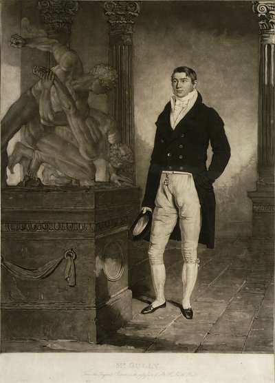 M. Gully, gravé par Charles Turner (1774-1857) - Benjamin (after) Marshall