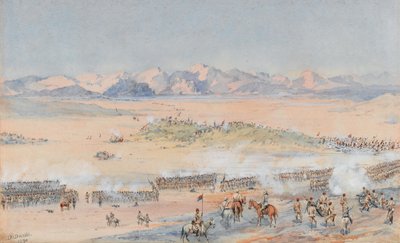 Avancée des 9e et 10e bataillons soudanais de l