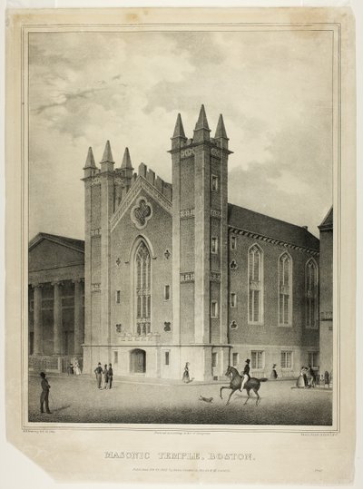 Temple maçonnique, Boston - Benjamin F. Nutting