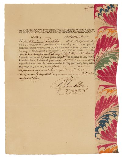 Lettre de Benjamin Franklin - Benjamin Franklin