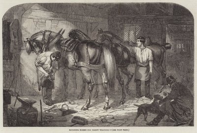Préparation des Chevaux pour le Temps Glacial - Benjamin Herring