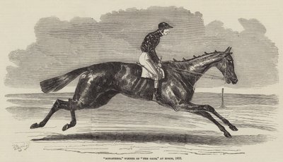 Chanteuse, gagnante des Oaks, à Epsom, 1852 - Benjamin Herring