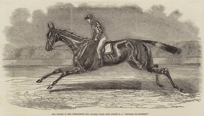 Le gagnant des Newmarket July Stakes, le BC Brother to Elthiron de Lord John Scott - Benjamin Herring