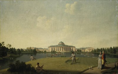 Vue du palais de Tauride depuis le jardin, avant 1797 - Benjamin Paterssen