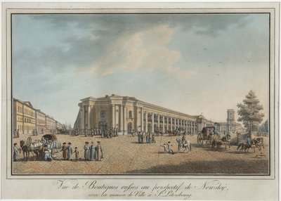 Nevsky Prospekt près du Grand Gostiny Dvor et de la Douma de la ville à Saint-Pétersbourg - Benjamin Patersson